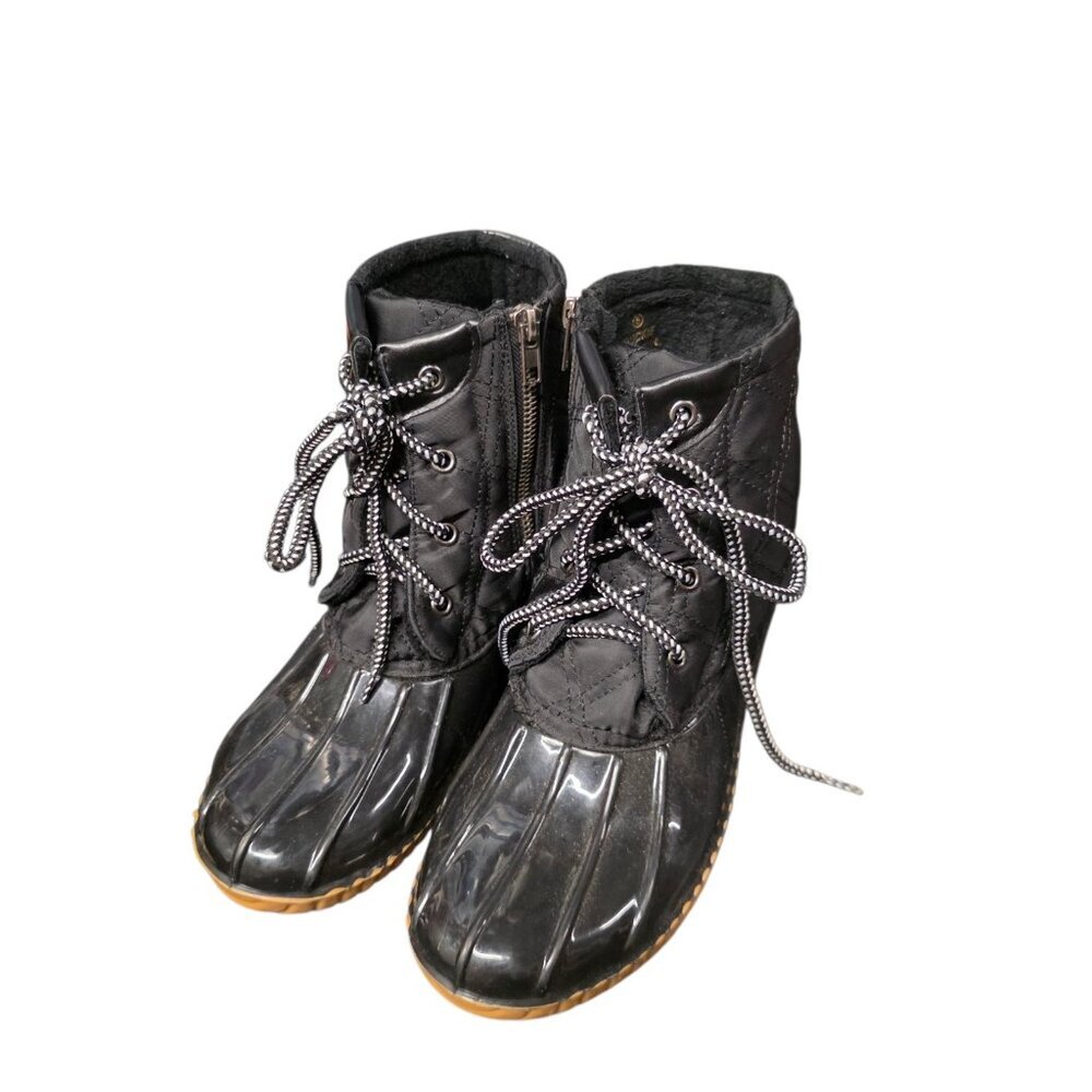 Women's Portland Boot Company Black Duck Boots Size 6 Women's